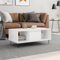 LLEZKBR Tables-Accent Tables-Coffee Tables-Coffee Table High Gloss White 90x50x36.5cm Engineered Wood