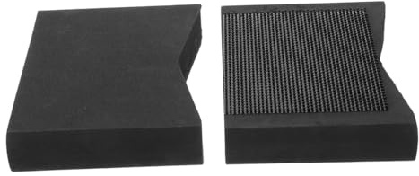 BESPORTBLE Kick Drum Pedal Stopper Blocks Anti-skid Bass Drum Accessories for Enhanced Stability and Slide Prevention Compatible with Wood Tile Carpet Surfaces Easy Installation