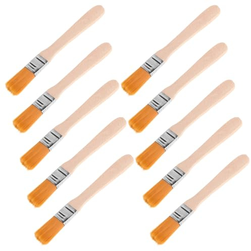 NOLITOY 10Pcs Excavation Brush Set Archaeology Digging Tools Educational Science Experiment Kit for Boys