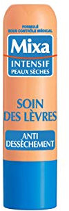 Mixa Intensif Peaux Sèches - Soin des Lèvres Antidessèchement - 4.7 ml
