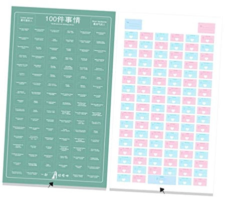 EXCEART Romantische kreativität kreativekraft valantines tripse DIY-Kalender Tafelkalender das paar für Liebhaber verliebt Geschenkbox Bambus