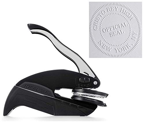 Custom Logo Embosser Seal Stamp Your Own Design Personalized 1 x 5/8