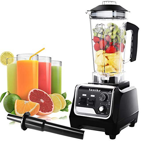 Professional Countertop Blender, 2200W High Power Home and Commercial Blender for Shakes and Smoothies with 70 Oz BPA Free Container, Built-in Timer Smoothie Maker for Crushing Ice,Frozen Dessert