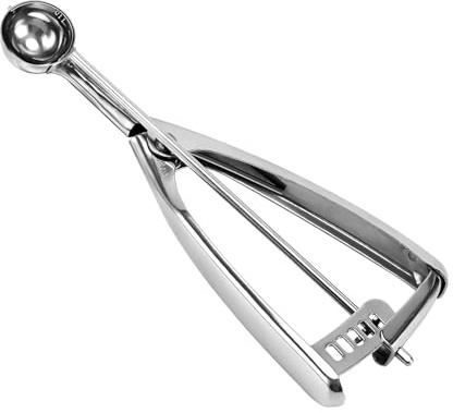 Saebye Mini Cookie Scoop 1 Tsp, Extra Small Cookie Dough Scoop, Melon Baller Scoops, 1/3 Tbsp/ 1 Tsp Scooper, 18/8 Stainless Steel