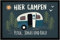 SpecialMe® Fußmatte Camping personalisiert Namen Familie Geschenke für Camper Wohnwagen rutschfest & waschbar schwarz 60x40cm
