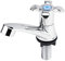 Wasserhahn, Wasserhahn Einzelner Kaltwasserhahn Wassereinlass Gewinde G1/2 Badezimmerbecken Küchenspüle Ruheraum Waschbecken Zubehör Wasserhahn 1/4 Drehung(Blossom Handle)