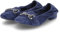 Kaerlek Damen Ballerinas Blau Rauleder, Größe:39, Farbauswahl:blau