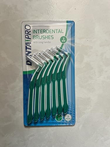 Denta Pro Interdentalbürsten, 7-teilig, 3 mm, Grün