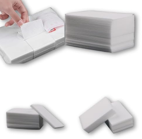 Toallitas sin pelusa para manicura y pedicura – 540 unidades – ideales para limpiar, desengrasar y preparar uñas – uso profesional y doméstico