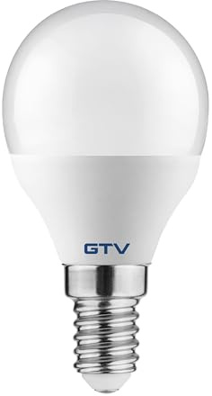 Lámpara LED GTV vela E14 3000K blanco cálido – sin parpadeo, duradera – para iluminación LED en casa