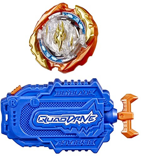 Beyblade Burst QuadDrive Cyclone Fury Schnur-Starter Set − Battle Set mit Schnur-Starter und Kreisel
