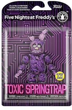 Funko Action Figure: Five Nights at Freddy's (FNAF)- Toxic Springtrap - Glow in The Dark - Jouet à Collectionner - Idée de Cadeau - Produits Officiels