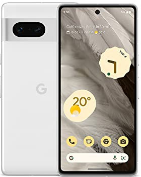 Google Pixel 7 – Unlocked Android 5G Smartphone with wide-angle lens and 24-hour battery – 256GB – Snow