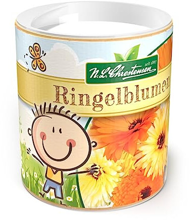 Streudose Gartenkinder Ringelblumen Farbenfrohe Mischung