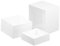 PEUTIER 3 Alzate per Buffet, 15,2x17,7x20,3cm Alzate per Alimenti in Acrilico Bianco Alzate per Cupcake Espositori per Alimenti per Tavolo da Buffet Festa Dessert, Mantieni Pulito ed Elegante