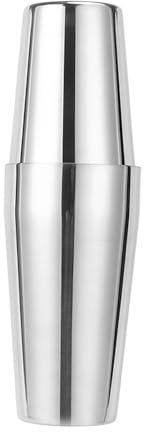 NUZAMAS Gobelets à cocktail en acier inoxydable 304 - Ensemble de gobelets à cocktail - Mélangeurs de vin - Bouteille d'eau - Outil de bar pour barman - Accessoires de fête transparents - 700/600 ml