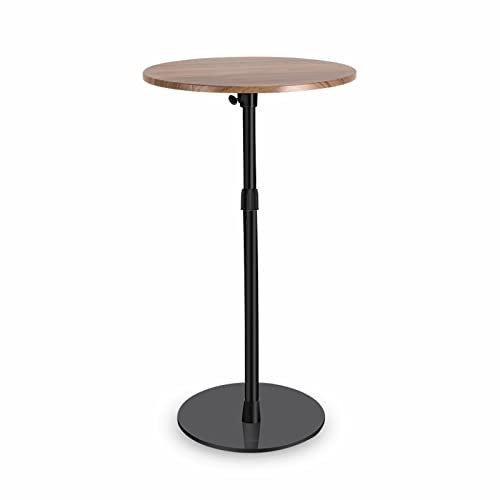 Projektorställ Projektor Stand Laptop Stand Golv Stativ Utomhus Bärbar Dj Utrustning med bricka Stativ Justerbar höjd 33,5 tum Projektorfäste(Black)