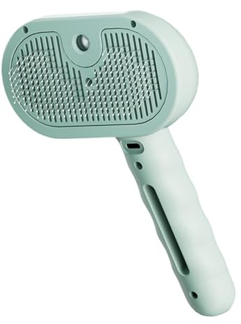 Spazzole per gatti ricaricabili Usb - Pettine Spritz Defur | Spazzole per cottura a vapore | Pettine per spargimento del cane | Pettini depilatori spray per animali domestici | Rimozione dei