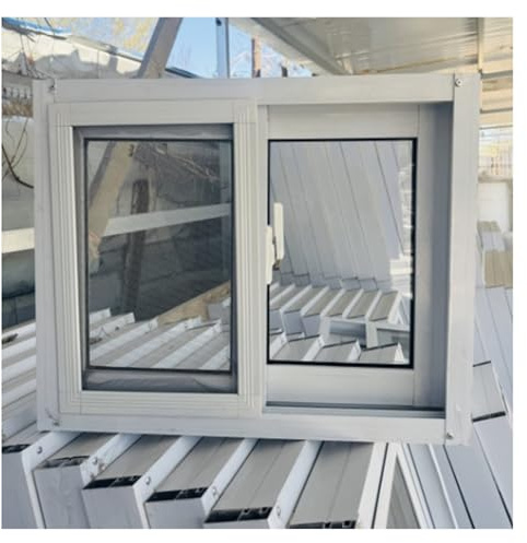 SHAARI Ventanas Correderas para SóTanos, Ventanas Correderas Con Mosquiteras, Adecuadas para Gallineros, Almacenes(80x100cm)