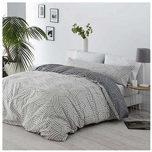 Funda Nordica Reversible Salinas Cama de 135 Cierre con Botones. HIPOALERGENICA