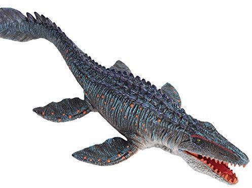 JOKFEICE Mosasaurus Jurassic Dinosaurier Spielzeug Realistische Solide Tierfiguren, Wissenschaft Projekt, Kuchen Topper, Frühe Bildungsspielzeug, Geburtstag Weihnachten Geschenk für Kinder