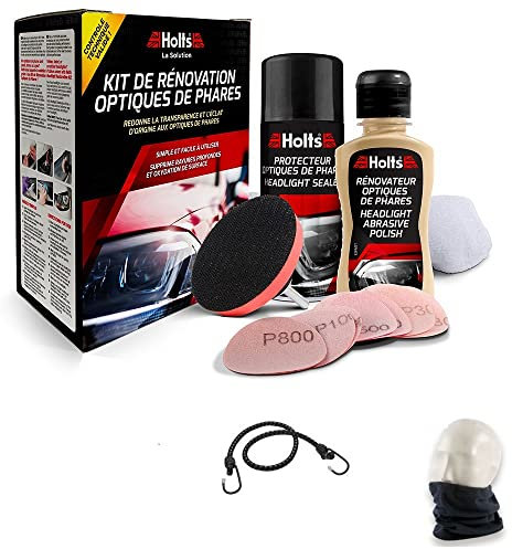 COMPATIBILE CON CHEVROLET CAMARO COUPÉ KIT RINNOVA FANALI RIPRISTINA LA TRASPARENZA ORIGINALE DELL'OTTICA DEI FARI INGIALLITI, OPACHI E GRAFFIATI RIMUOVE GRAFFI PROFONDI E OSSIDAZIONI