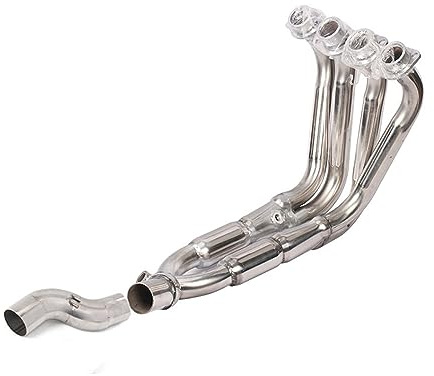 WEHOMY Motocicleta Tubo Escape Silenciador Escape para para R6 para R 6 2017 2018 2019 2020 2021 2022 Tubo Enlace Medio Delantero Motocicleta Tubos Completos Escape Inoxidable