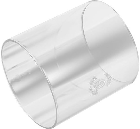 CIYODO Lampenschirm Petroleum Glaszylinder Offene Kerzenlaterne Austausch Hurrikan-lampe Kerzenabdeckung Klarem Windlicht Schornstein Drinnen Umgebungslicht High-bounce-
