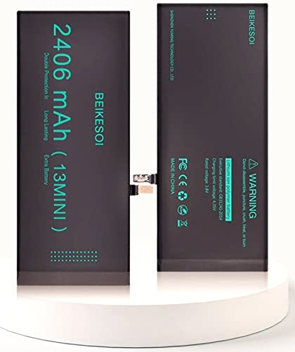 Replacement Battery Compatible With iPhone 13 Mini (2406mAh)