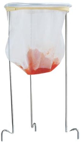 HTU Household Jelly Strainer Stand Reusable Jam Strainer Sieve Stand Kit Versatile for Jellies Conserves Fruit Soups