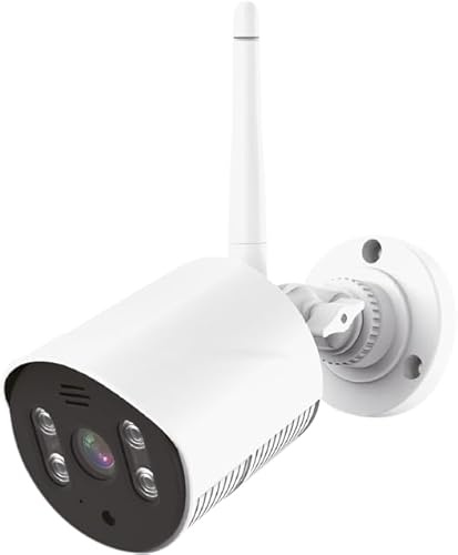 Megasat HS 60 Ersättningskamera (extra kamera för kit HS 260, IP66, infraröd räckvidd upp till 10 m) - vit