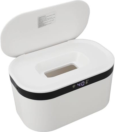 Calentador de Automóvil Toallitas Calentadoras para Bebés y Hogar 40°F a 140°F Luz Nocturna Ajustable Función Inteligente para Toallitas Húmedas y Secas