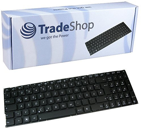 Original Tastatur Keyboard Deutsch QWERTZ für Asus R541 X541 R541N R541NA R541S R541SA R541SA R541SC R541U R541UA R541UJ R541UV X541UV X541UV-1A X541UV-1C X541UA-1C (Deutsches Tastaturlayout)