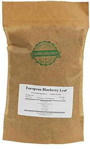 Herba Organica European Blueberry Leaf - Vaccinium Myrtillus L - Herbal Tea (100g)