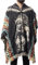 Gamboa Alpaka Wolle Poncho Herren Decke Ponchos Kapuze Cape Pancho Männer Mexikanischer Wollponcho Winter Cowboy Hippie Jacke