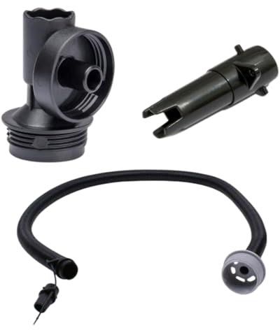 Lay-Z-Spa - Manguera de inflado, adaptador y válvula de unión en T de desinflado Airjet