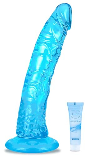 11'' Huge Thick Dildo with Lifelike Texture, G spot Realistic Dildos with Strong Suction Cup for Hands-Free Play, Big Anal Dildos Soft and Firm Poke Suitable for Women/Men/Couples
