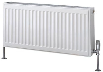 Milano Compact White Type 33 Horizontal Triple Panel Convector Radiator - 400mm x 800mm