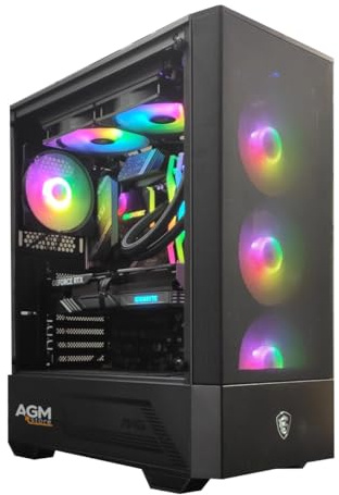 AGM store Pc Gaming i5 14600KF - Scheda video RTX 5070 12GB Gddr7 - RAM 32GB DDR5 6000mhz - Nvme 1TB Pci 4 - Dissipatore a Liquido 240mm - Wifi e Bluetooth 5.3 - W11