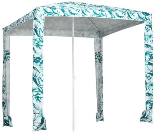 Beach Tent Camping Sun Shelter Umbrella, Beach Tent Umbrella,Outdoor Shade Beach Canopy for Camping Trips,Fishing,Sun Shade - Portable Umbrella for Sports & Outdoors 6.5' L x 6.5' W x 7.5' H