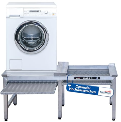 Weise MARA 2 Untergestell für Waschmaschine & Trockner, 50 cm, mit Auszügen