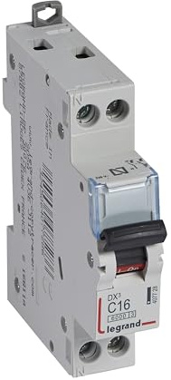 MAGNETOTERMICO DX3 P + N C16 1 MODULO