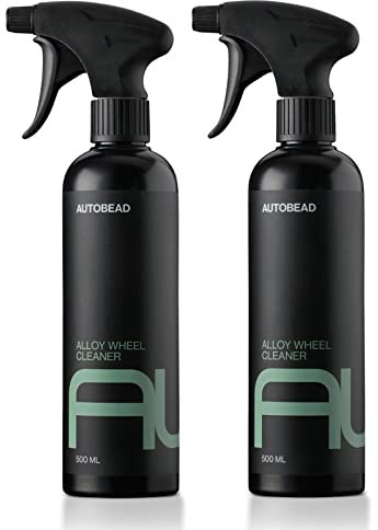 Autobead Alloy Wheel Cleaner 500ml Non Acidic Rim Cleaning Dirt Remover Spray - 2 Pack