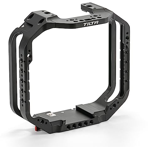 Tilta Cage de caméra complète compatible avec DJI Ronin 4D Flex avec plaque à dégagement rapide, adaptateur d'objectif et clé Allen ES-T09-FCC