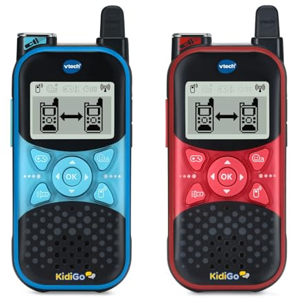 VTech KidiGo Walkie Talkies DX for Kids Ages 4 Years and up