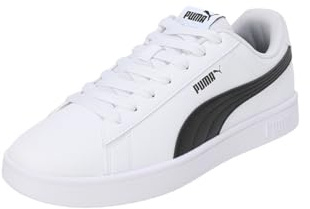 Puma Baskets Classiques Rickie Unisexes, Puma White Puma Black, 43 EU