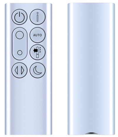 GOUYESHO Neue Ersatzfernbedienung für Dyson Fan TP04 TP06 TP09 DP04 TP07 (Silber)