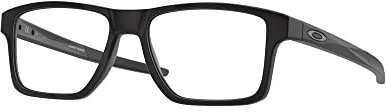 OAKLEY Herren 0OX8143 Brillengestelle, Mehrfarbig (Satin Black), 54