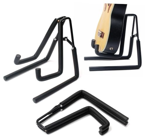 ibasenice T10 Gitarrenständerhalter Für Akustik-/elektro-ukulele Violine Banjo Robuster Und Stabiler Ausstellungsständer