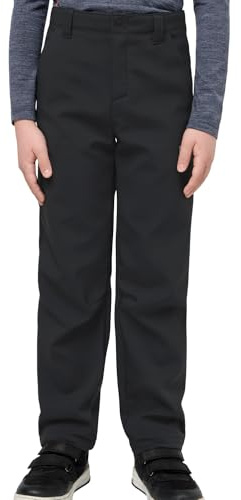 Jack Wolfskin Jungen Fourwinds Pants K Wanderhose, Schwarz, 128 EU